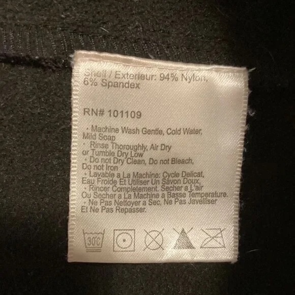 Cloudveil Windstopper Head Wall Soft Shell Full Zip Jacket Coat Black Size Smal - Picture 10 of 11